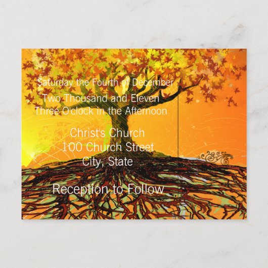 Cheap Wedding Briefkaarten (Achterkant)