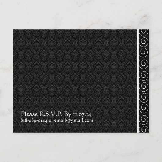 Cheap Wedding Briefkaarten (Achterkant)