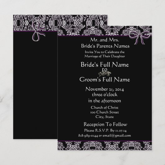 Cheap Wedding Briefkaarten (Voorkant / Achterkant)