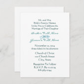 Cheap Wedding Briefkaarten (Voorkant / Achterkant)