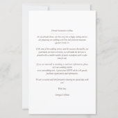 Cheap Wedding Flourish Filigree Fancy Photo Frame (Achterkant)