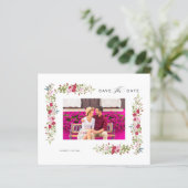 Cheap Whimsical Typography Pink Red Shades Flowers (Staand voorkant)