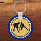 Cheap Wrestling Party Favors, Wrestlers and Coache Sleutelhanger (Achterkant)