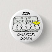 cheapcon 12 ronde button 3,2 cm (Voorkant)
