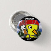 cheapcon 14 ronde button 3,2 cm (Voorkant /achterkant)