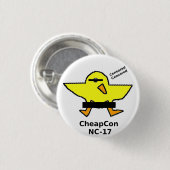 cheapcon 17 ronde button 3,2 cm (Voorkant /achterkant)