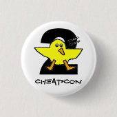 cheapcon 2 ronde button 3,2 cm (Voorkant)