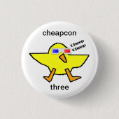 cheapcon 3 ronde button 3,2 cm (Voorkant)