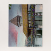 Cheapel Bridge in Lucerne, Zwitserland Legpuzzel (Verticaal)