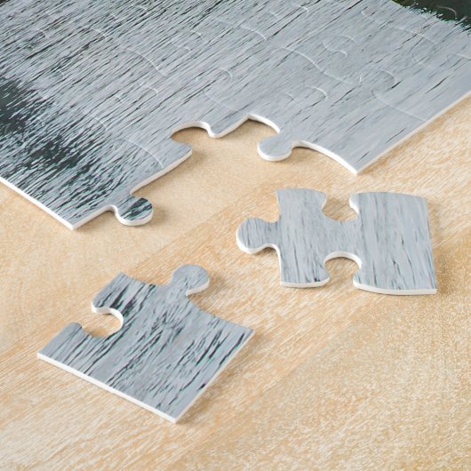 Cheapel Bridge in Lucerne, Zwitserland Legpuzzel (Zijkant)