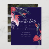 CHEAPEST FOTO Save Dates Pampas Grapical (Voorkant / Achterkant)