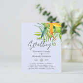 Cheapest Tropical Leaves Wedding Luau Reception (Staand voorkant)