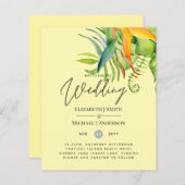 Cheapest Tropical Leaves Wedding Luau Reception (Voorkant / Achterkant)