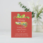 Cheapest Tropical Leaves Wedding Luau Reception (Staand voorkant)