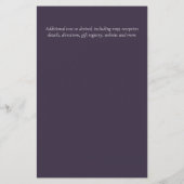 CHEAPEST Wedding Invitation Greenery WreatBUDGET (Achterkant)