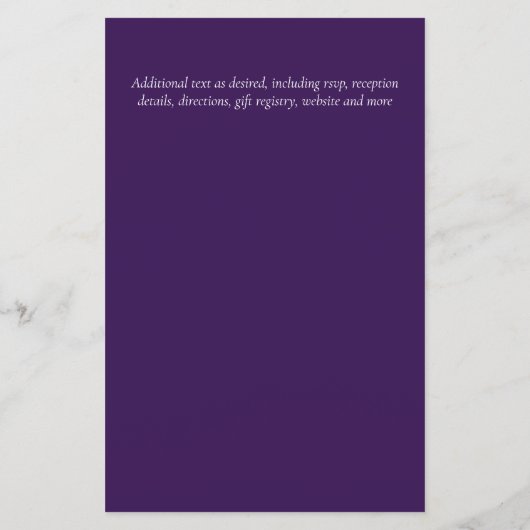 CHEAPEST Wedding Invitation Greenery WreatBUDGET (Achterkant)