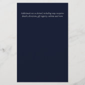 CHEAPEST Wedding Invitation Greenery WreatBUDGET (Achterkant)