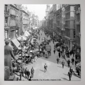  Cheapside, 1895 Londen Engeland Poster (Voorkant)