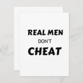 CHEAT BEDANKKAART (Voorkant / Achterkant)