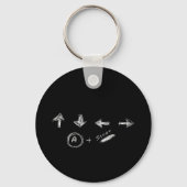 Cheat Code Sleutelhanger (Voorkant)