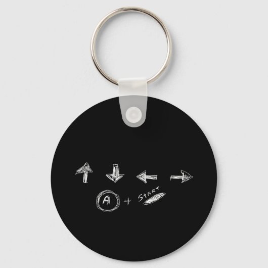 Cheat Code Sleutelhanger (Voorkant)
