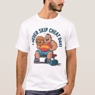 Cheat Day Champion: Gym-doelen opnieuw voorgesteld T-shirt