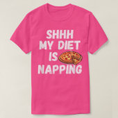 Cheat Day Funny Diet Pizza Lovers Pizza Chef Funny T-shirt (Design voorkant)