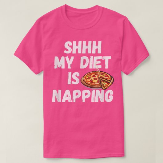 Cheat Day Funny Diet Pizza Lovers Pizza Chef Funny T-shirt (Design voorkant)