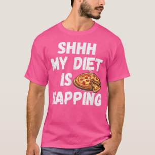 Cheat Day Funny Diet Pizza Lovers Pizza Chef Funny T-shirt