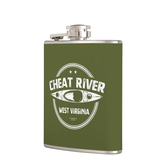 Cheat River, West Virginia Heupfles (Links)