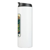 Cheat River West Virginia Kleuren Thermosbeker (Geroteerd rechts)