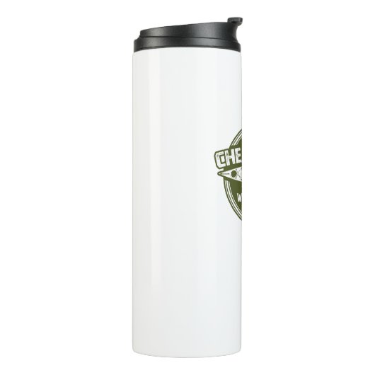 Cheat River, West Virginia Thermosbeker (Gedraaid links)