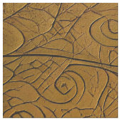 Cheater Quilt Panel in William Morris Style Stof (Close Up)