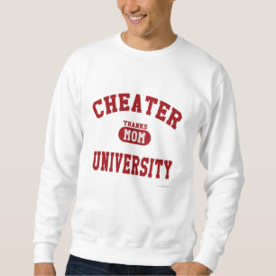Cheater University Parody College Athletic design Trui