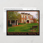 Cheatham County Courthouse - Ashland City, TN Briefkaart (Voorkant / Achterkant)