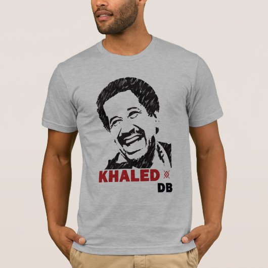 Cheb Khaled - geplaatst door DB T-shirt (Voorkant)
