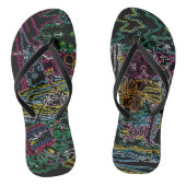 CHEBLO’S【Neon】Beach Sandal Teenslippers (Voetbed)