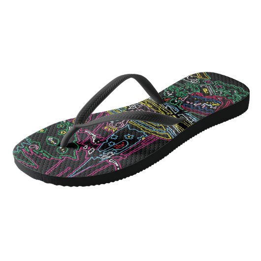 CHEBLO’S【Neon】Beach Sandal Teenslippers (Schuin)