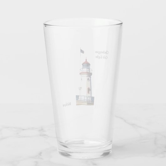 Cheboygan Licht glas (Achterkant)