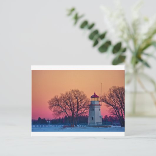 Cheboygan Light #3003 Briefkaart (Staand voorkant)
