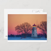 Cheboygan Light #3003 Briefkaart (Voorkant / Achterkant)