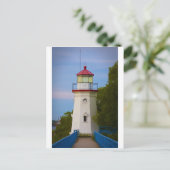 Cheboygan Lighthouse #6548 Briefkaart (Staand voorkant)