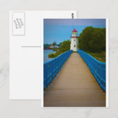 Cheboygan Lighthouse #6557 Briefkaart (Voorkant / Achterkant)