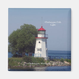 Cheboygan Wieg Light magnet