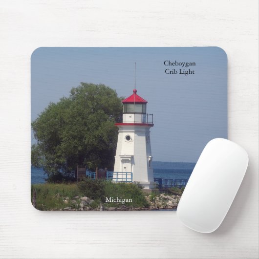 Cheboygan Wieg Light mousepad Muismat (Met muis)