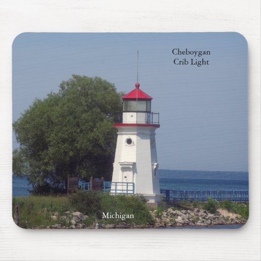 Cheboygan Wieg Light mousepad Muismat (Voorkant)