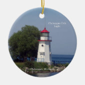 Cheboygan Wieg Light ornament (Voorkant)