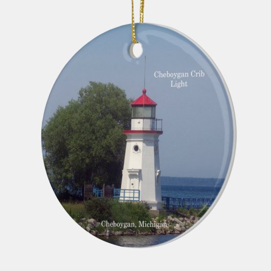 Cheboygan Wieg Light ornament (Links)