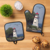 Cheboygan Wieg Light Ovenwant & Pannenlap Set (Top down)