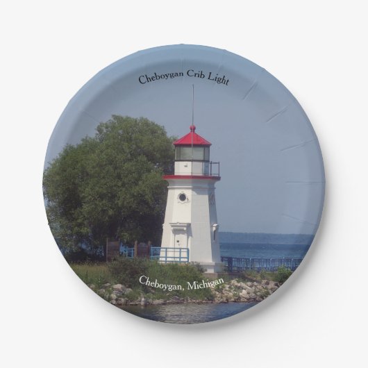 Cheboygan Wieg Light paper bord (Voorkant)